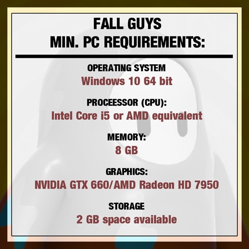 Fall Guys PC Requirements Can Your Computer Run Fall Guys