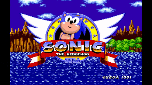 Sonic 1 Level Select GIF
