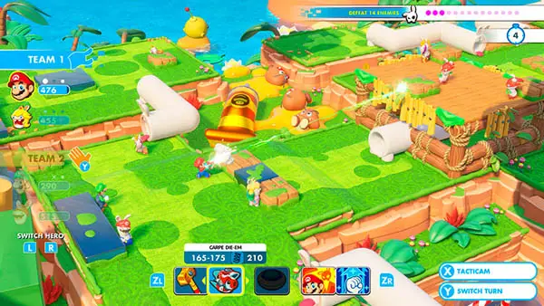 Mario Rabbids Kingdom Battle banner