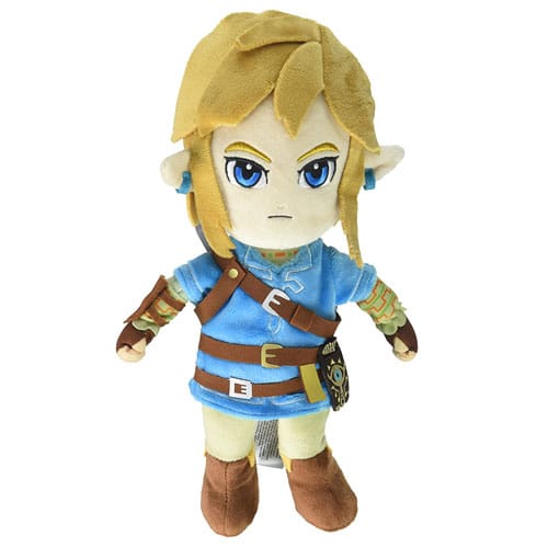 A plush doll of Link from The Legend of Zelda