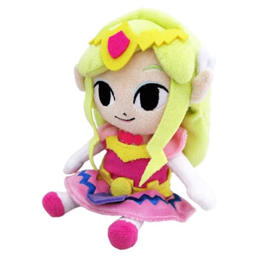 A Zelda plush doll