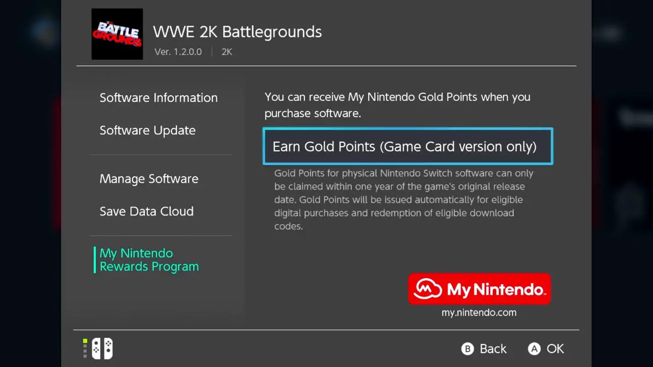 How To Earn Gold Points For Physical Nintendo Switch Games (Picture