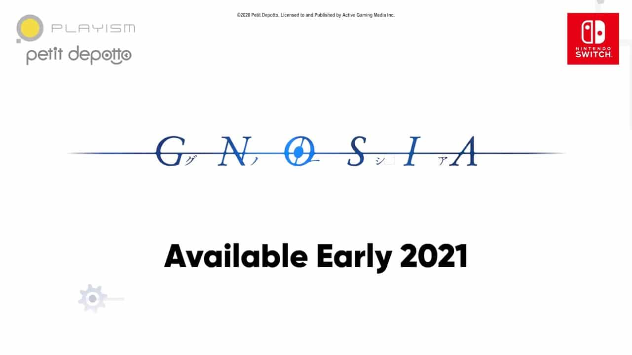 The Gnosia logo against a white background