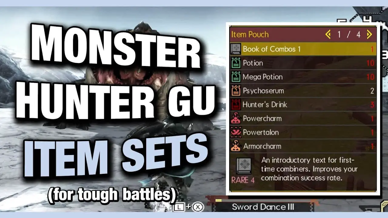 monster hunter portable 3rd monster list