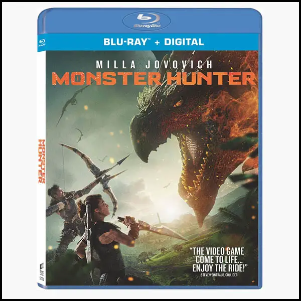 Monster Hunter Blu Ray Case