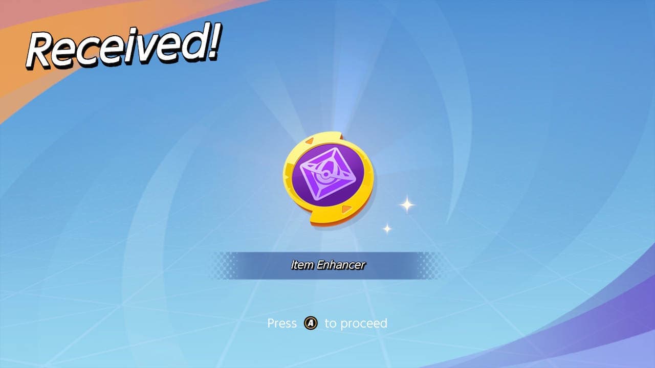 A purple and yellow icon of a shiny jewel (pokemon unite screenshot)