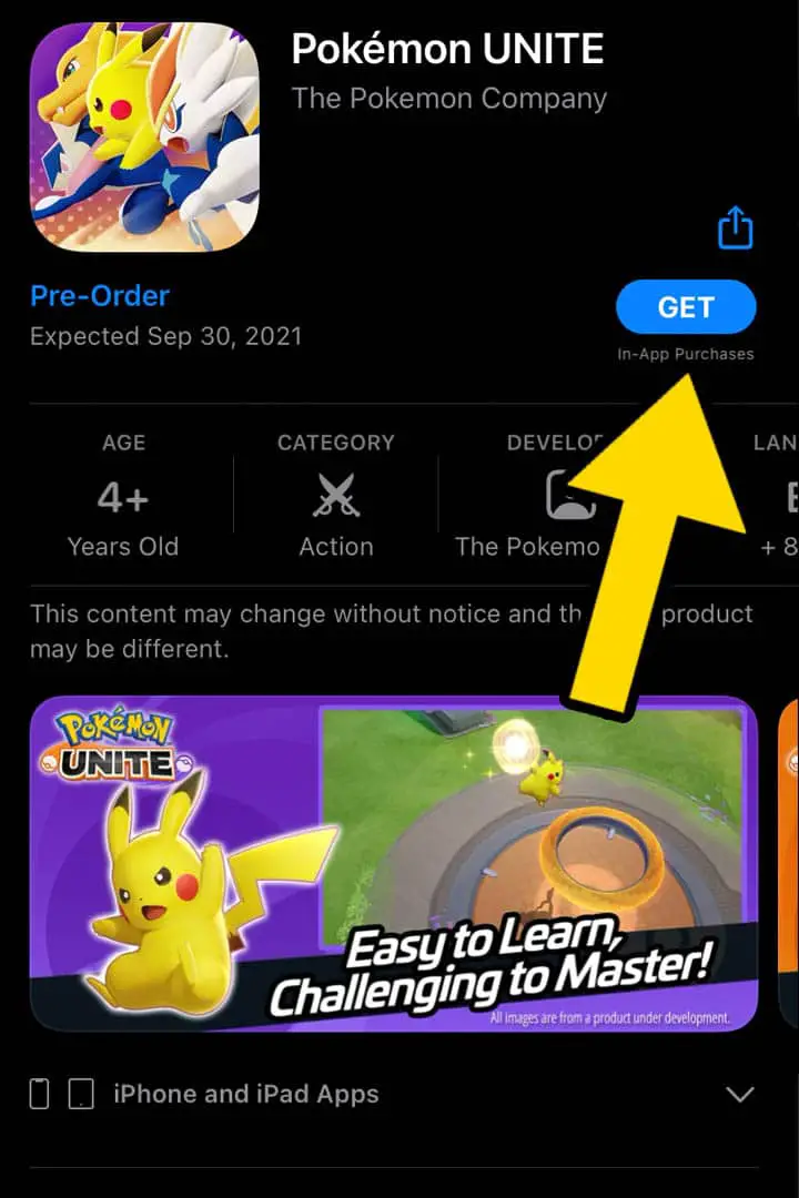 How To Pre-Register Pokémon Unite On Apple App Store (iPhone Guide)
