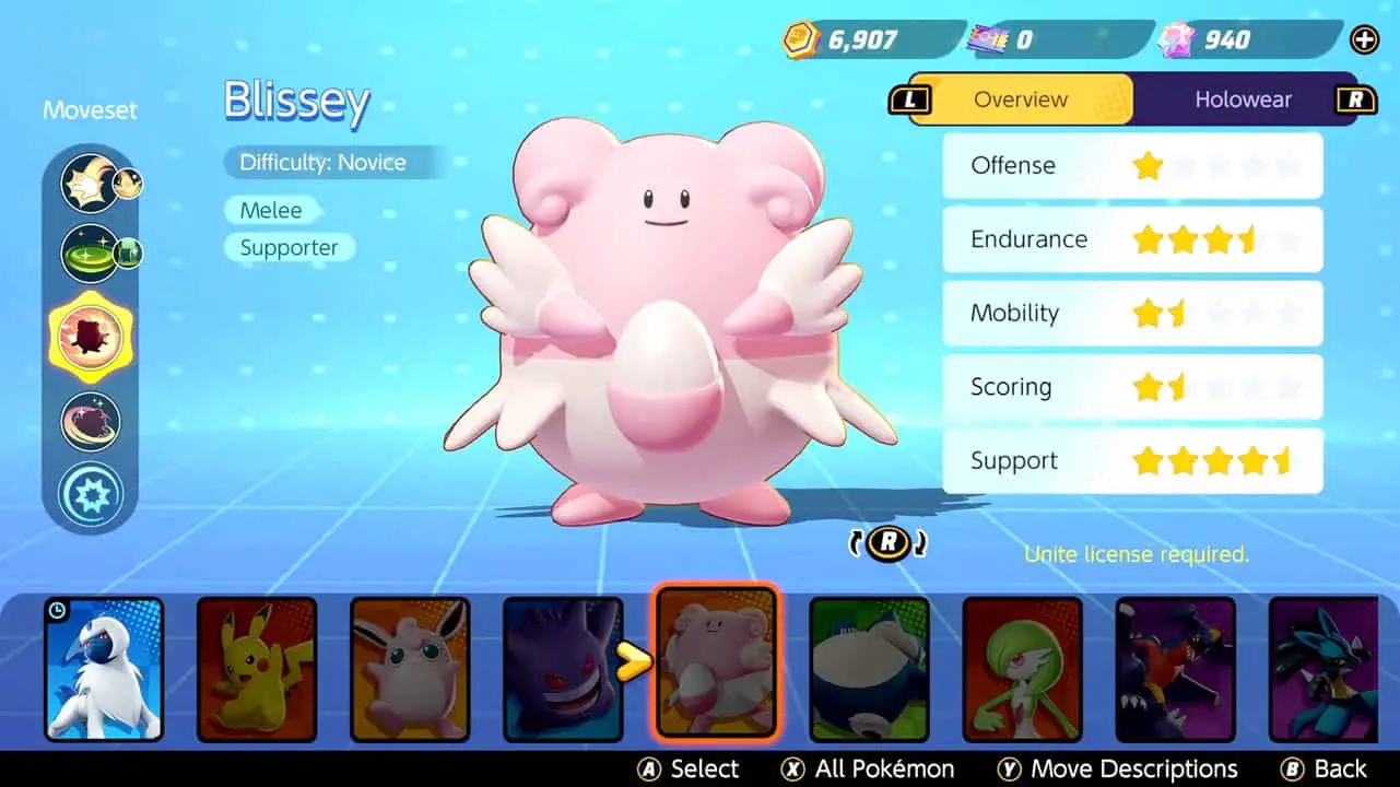 A happy round pink pokemon