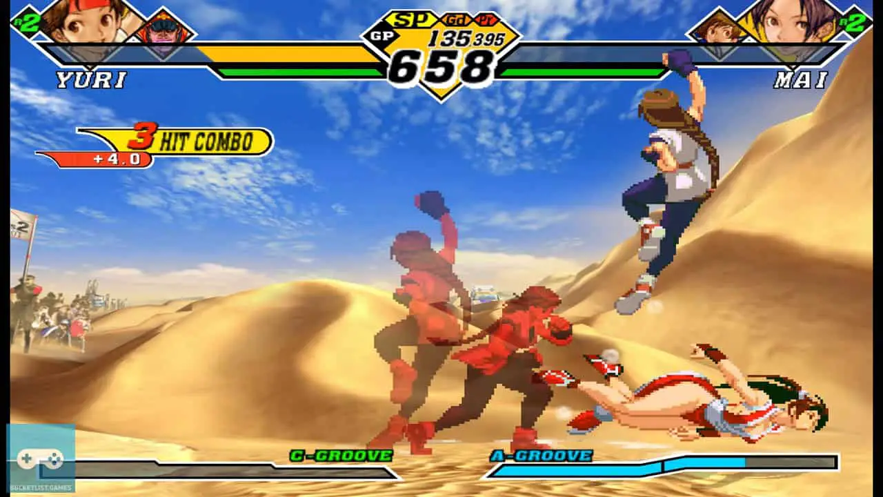 two women fighting in the desert (cvs2 eo screenshot)