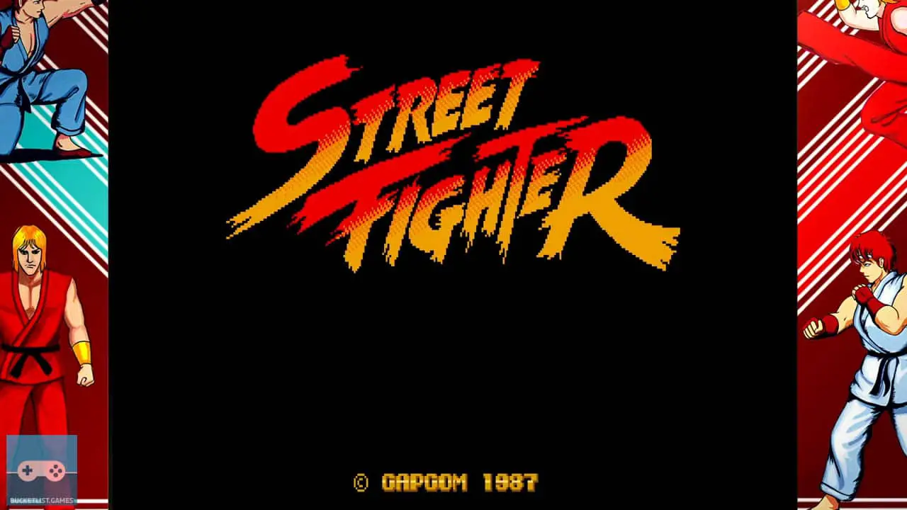 street fighter logo
