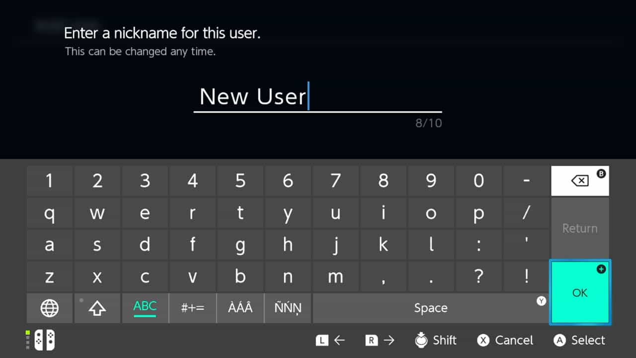 on screen switch keyboard