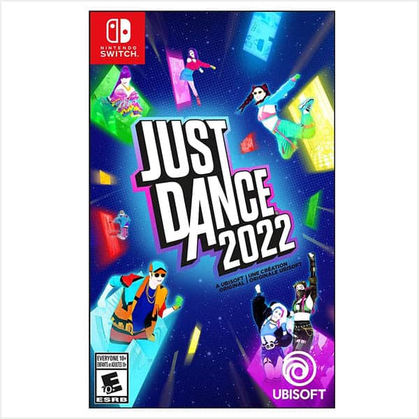 just dance 2022 nintendo switch front cover