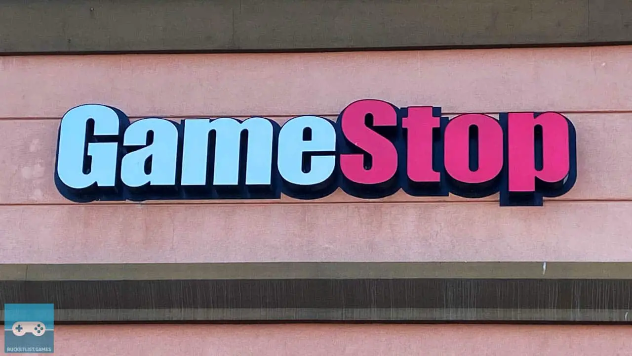 gamestop front side of store