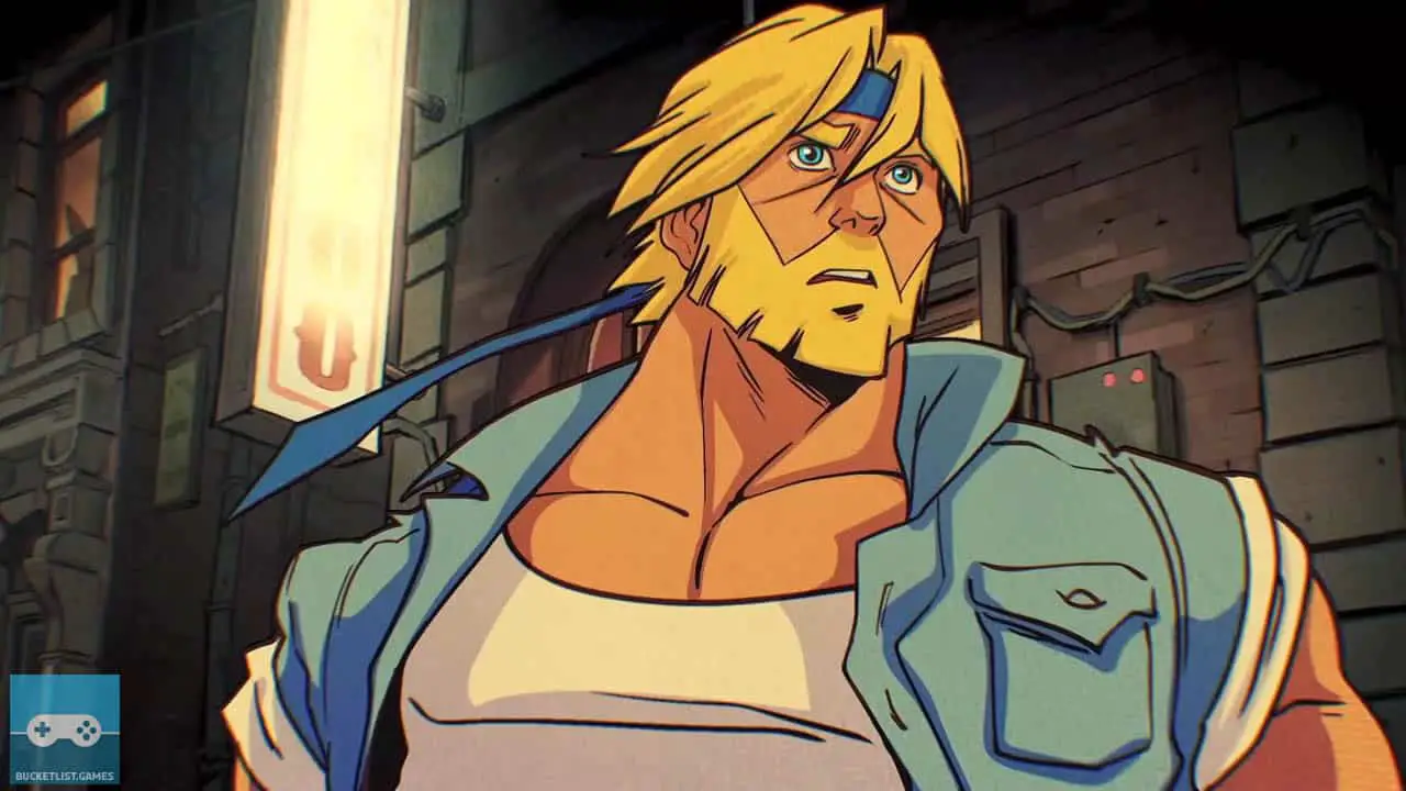streets of rage 4 main male character art