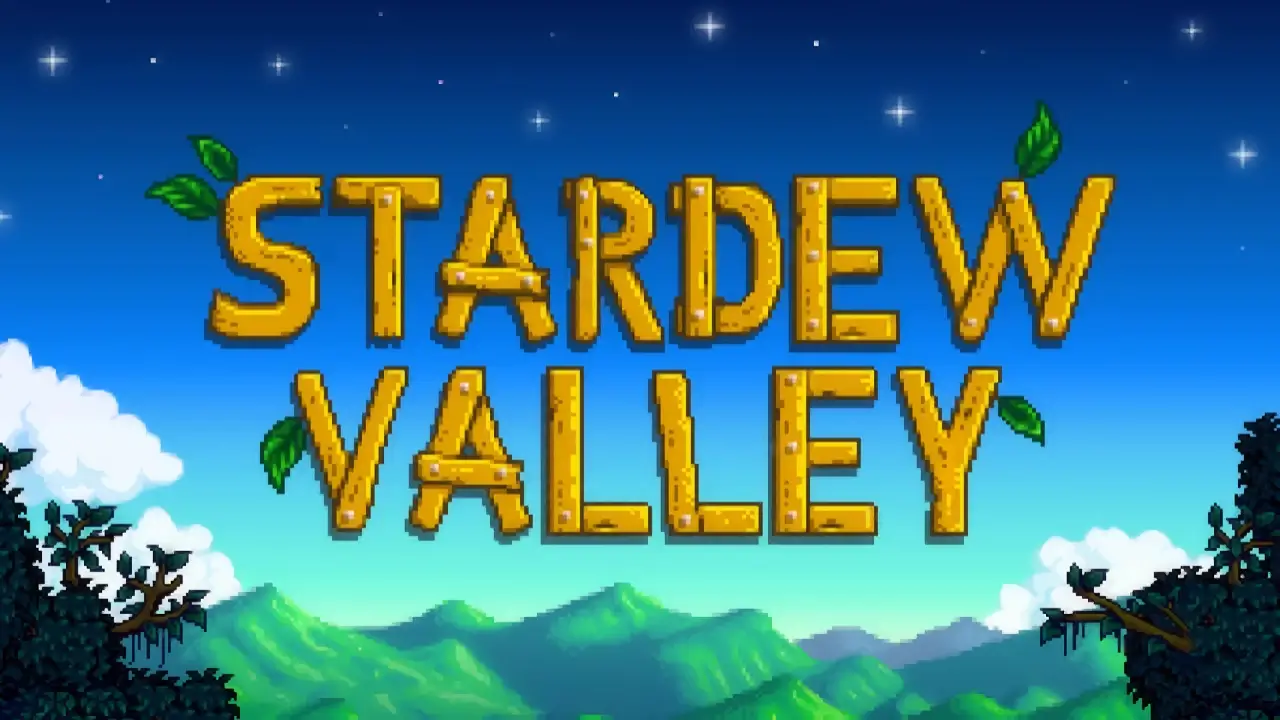 stardew valley title screen