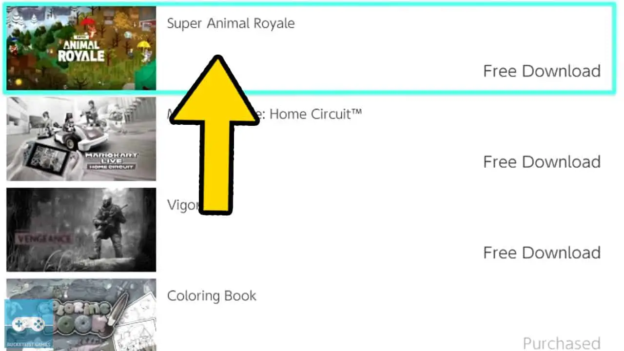 how to download free nintendo switch games tutorial screenshot of the process