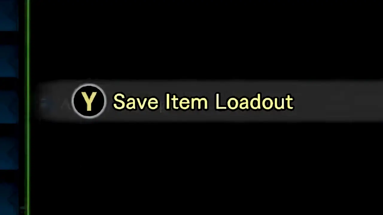 monster hunter world save item loadout button prompt ct